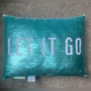 Pottery Barn Kids Frozen flip sequin decorative pillow